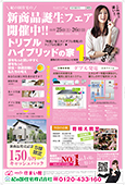 「トリプルハイブリッドの家」新商品チラシのチラシデータ