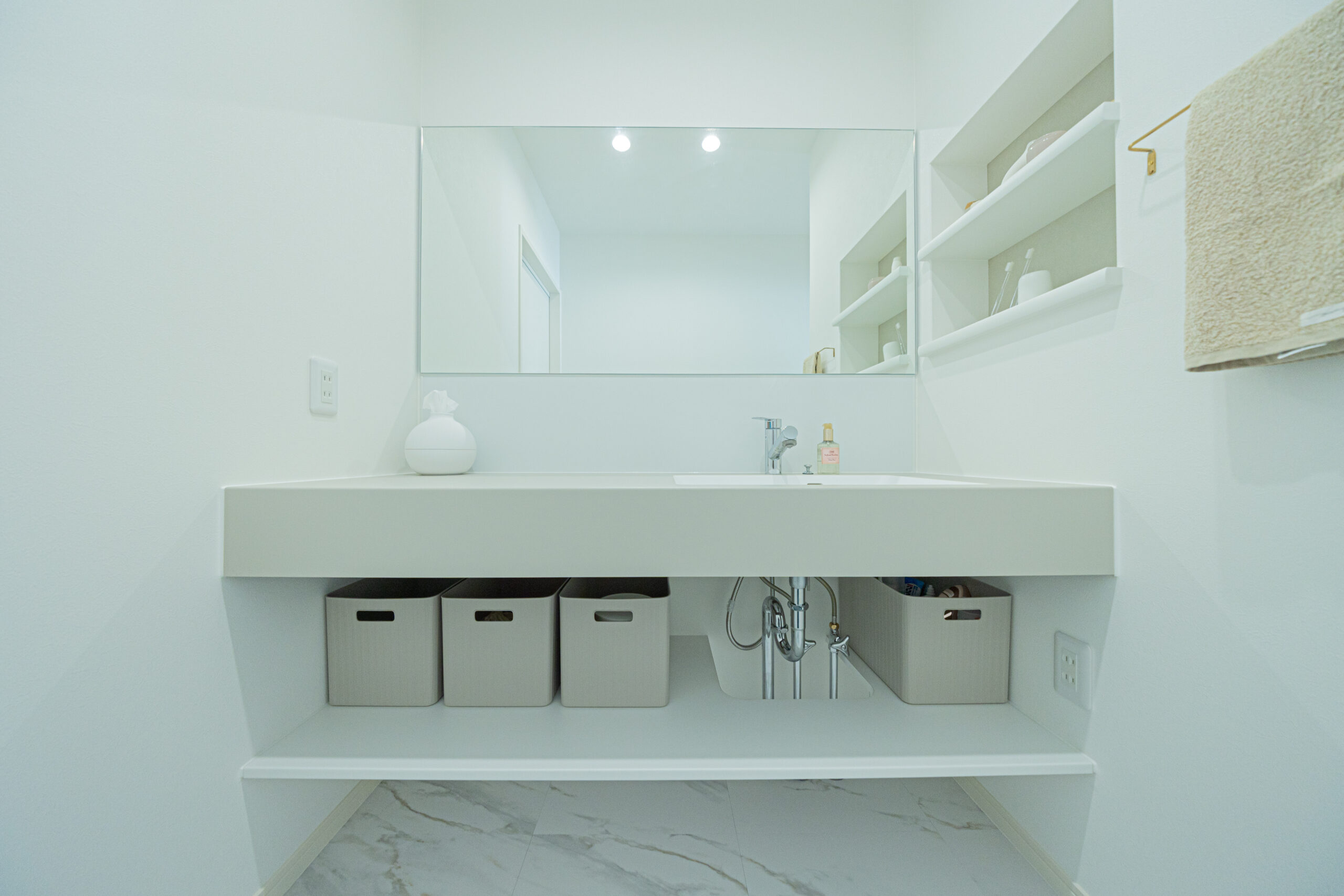 暮らしやすさを重視した収納と動線に拘った住まい