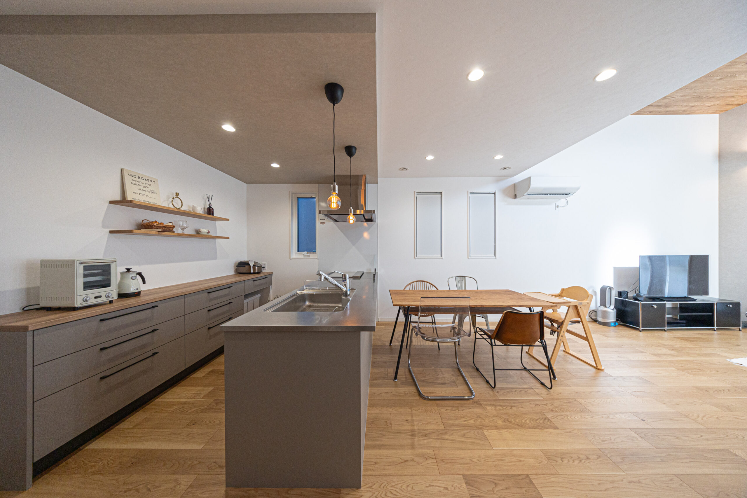 フォトスポットのあるガーリーなお家