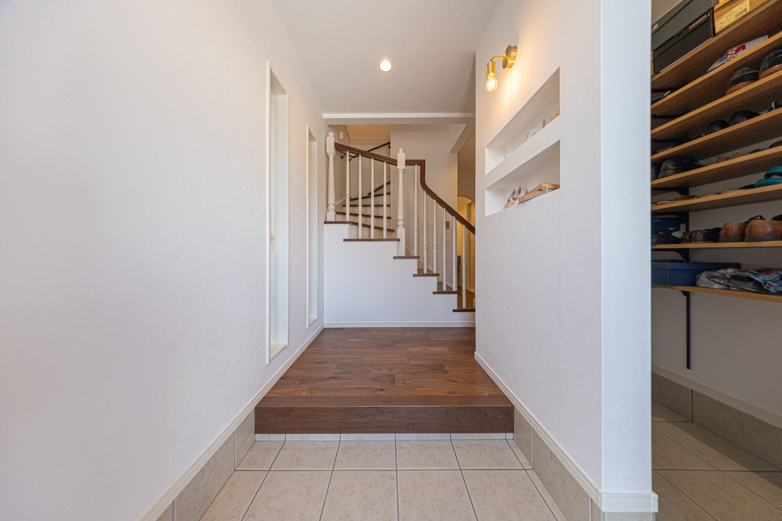 フォトスポットのあるガーリーなお家